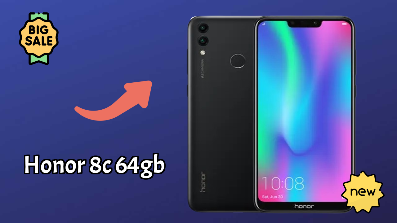 Honor 8C 64GB Display Size: 6.26 Inches (15.9 Cm) Screen Review