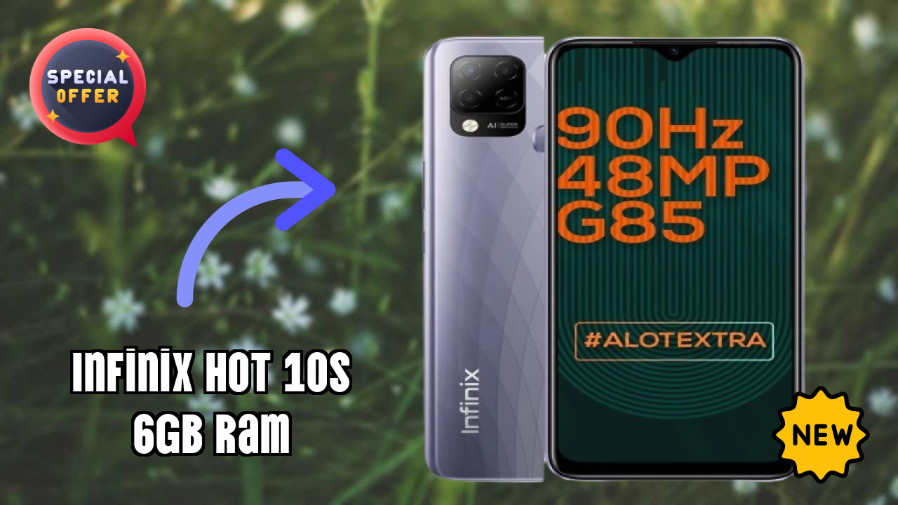 Infinix Hot 10S 6GB RAM Display Review: 6.82 Inches (17.32 Cm) Screen Size