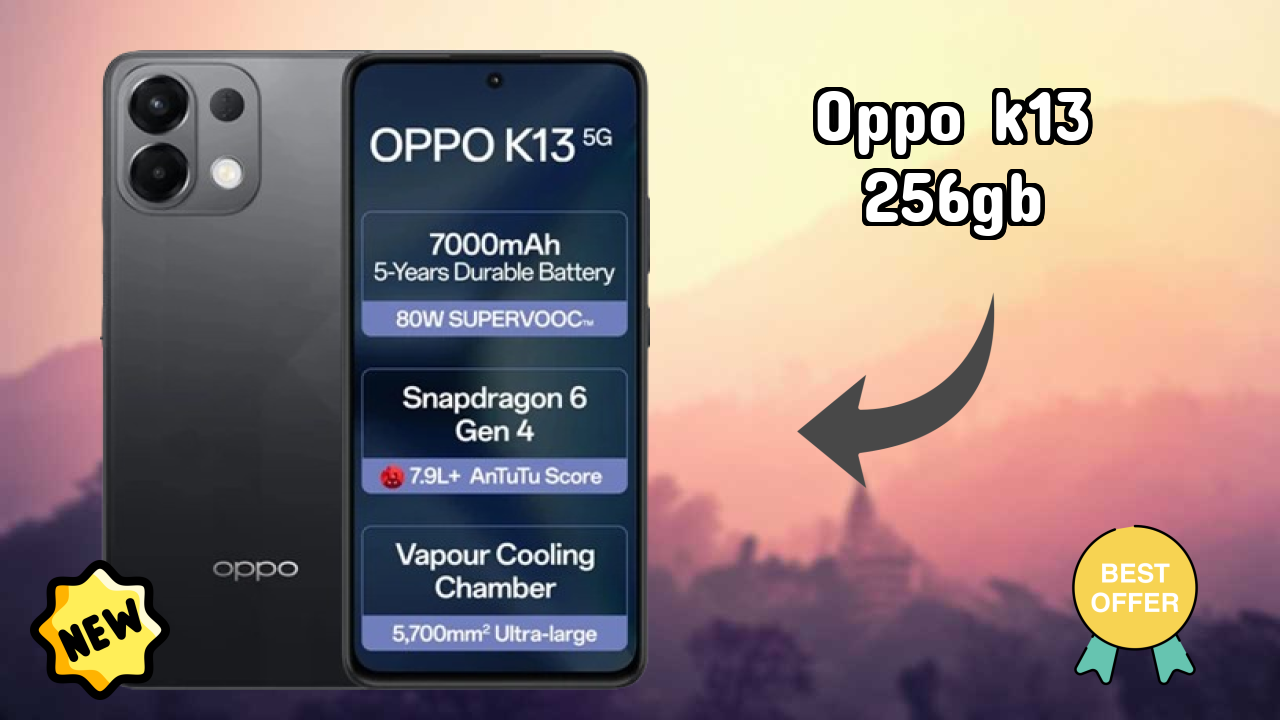 OPPO K13 256GB Price Drop Alert: Now at ₹19,610