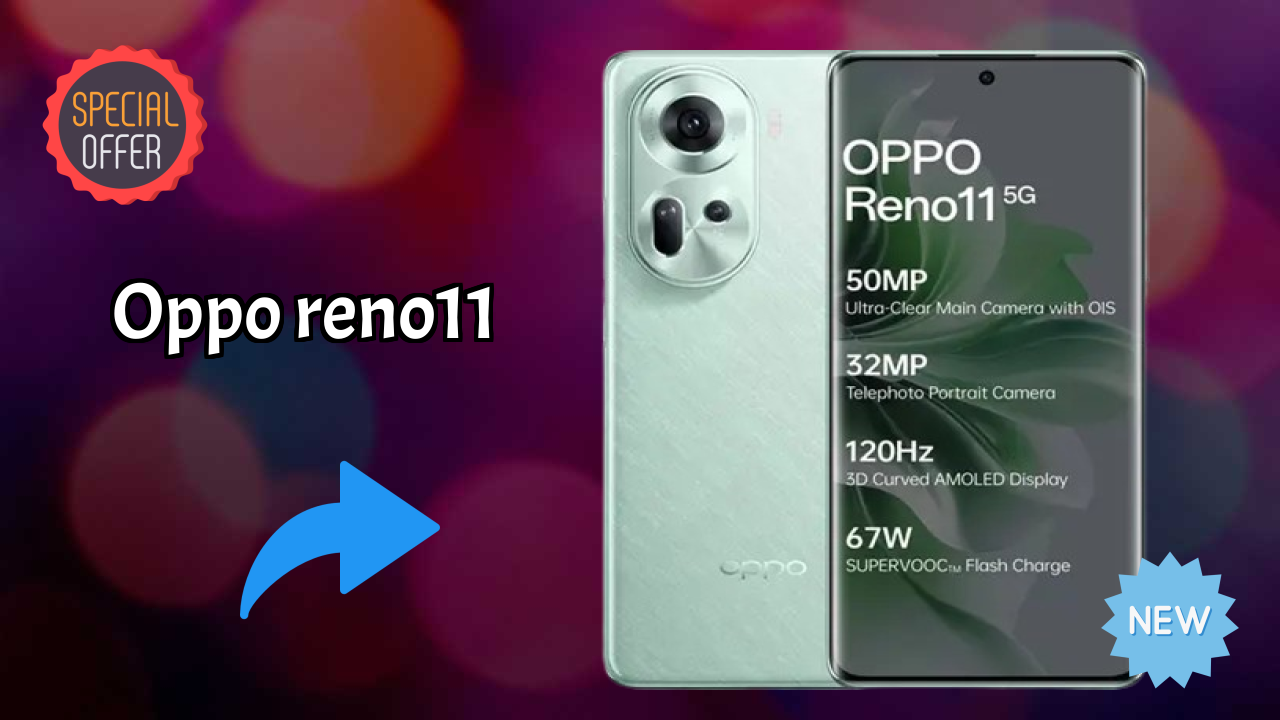 Oppo OPPO Reno11 - Price Dropped to ₹30,490 Today!