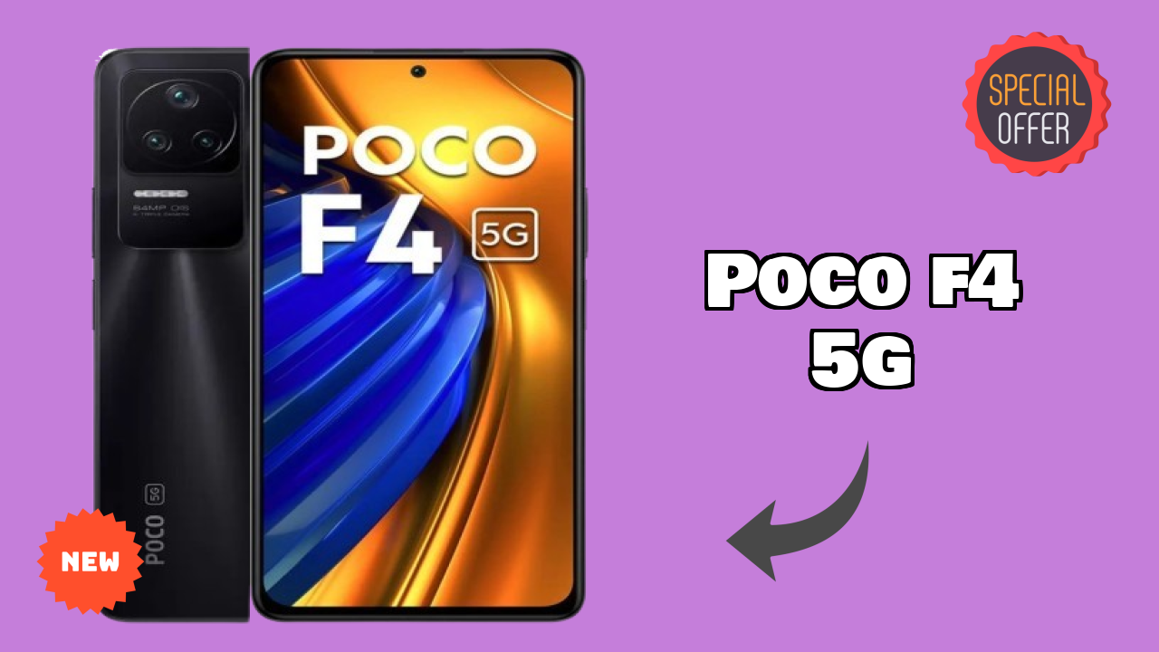 POCO F4 5G Display Technology: AMOLED Quality