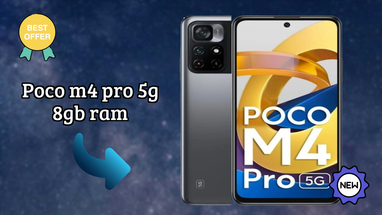 POCO M4 Pro 5G 8GB RAM at ₹14,999 - Best Deal Available Now