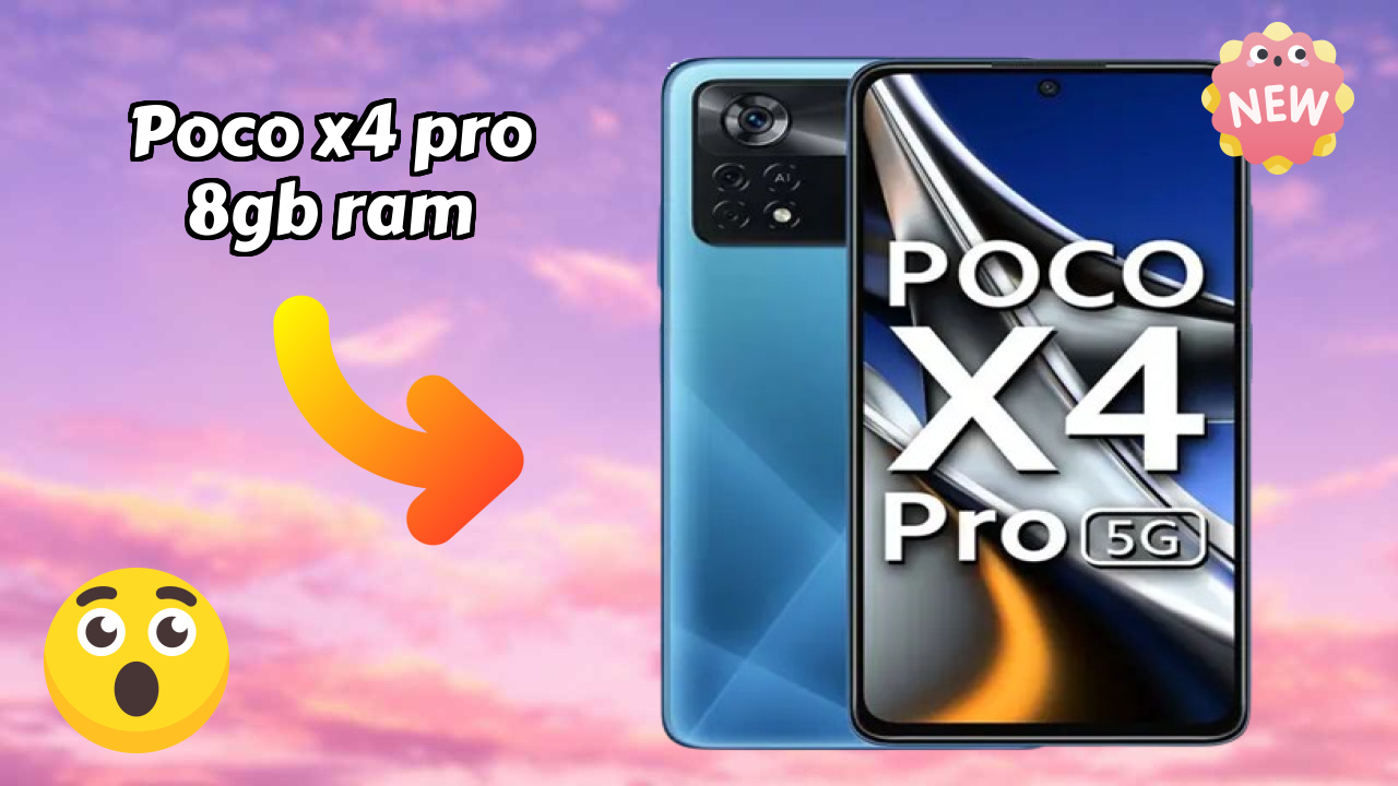 POCO X4 Pro 8GB RAM Display Quality: AMOLED Explained