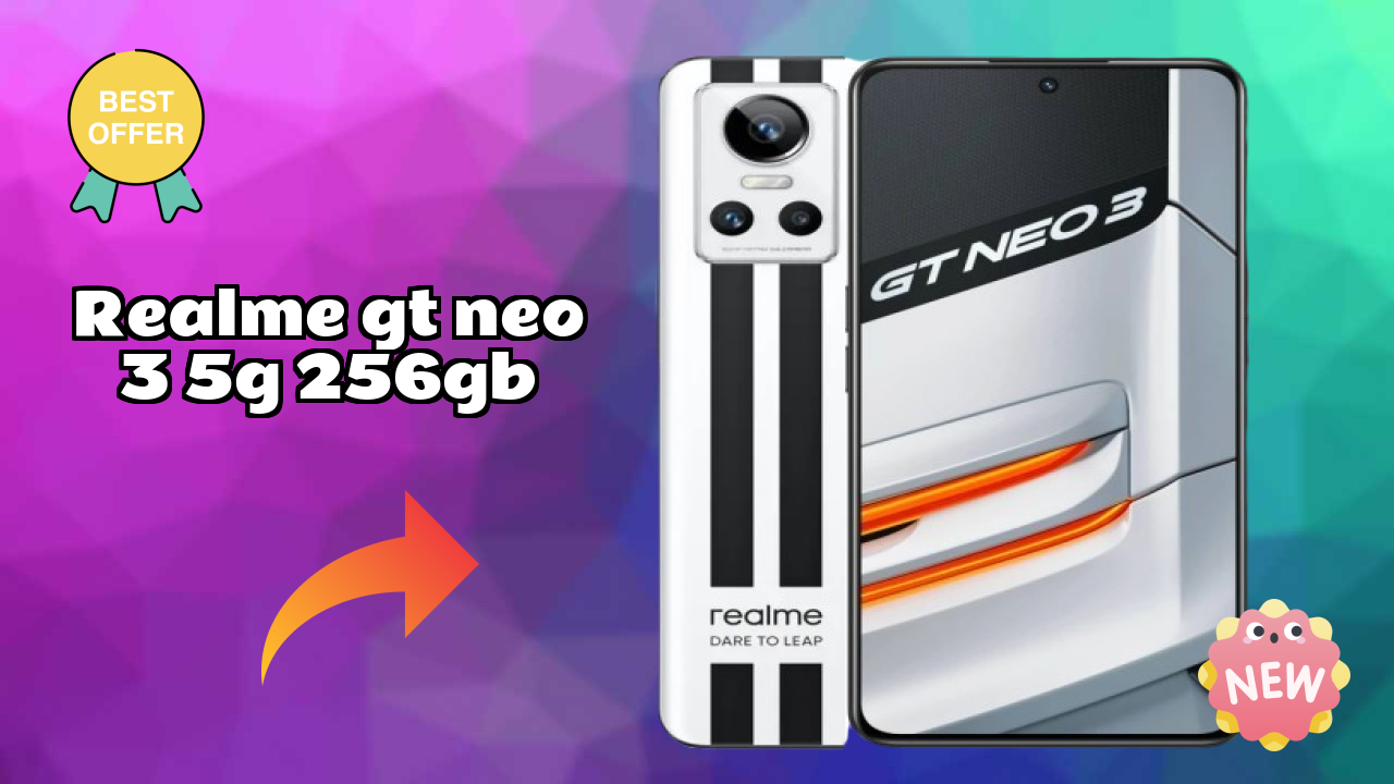 Realme GT Neo 3 5G 256GB Battery Life: 5000 MAh Charging Time