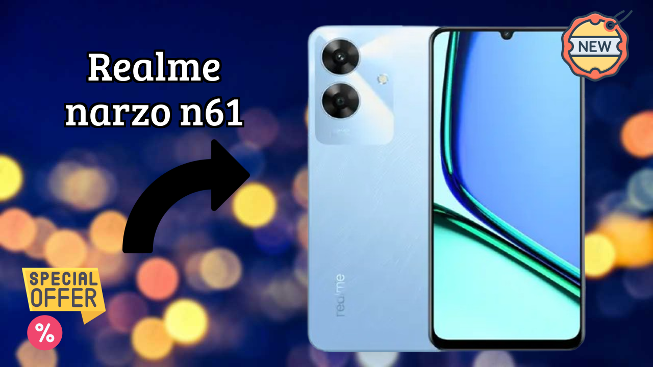 Realme Narzo N61 Display Size: 6.74 Inches (17.12 Cm) Screen Quality