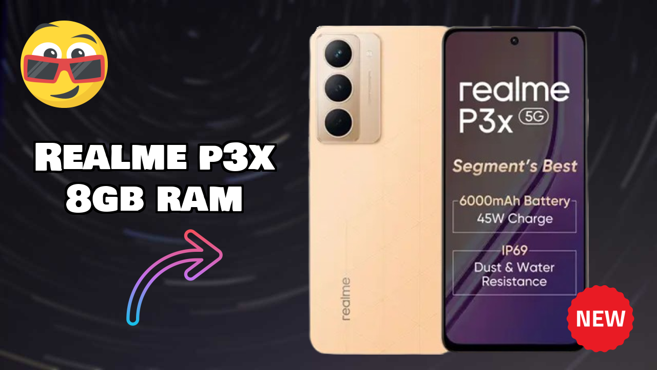 Realme P3x 8GB RAM Display Analysis: 6.72 Inches (17.07 Cm) Screen