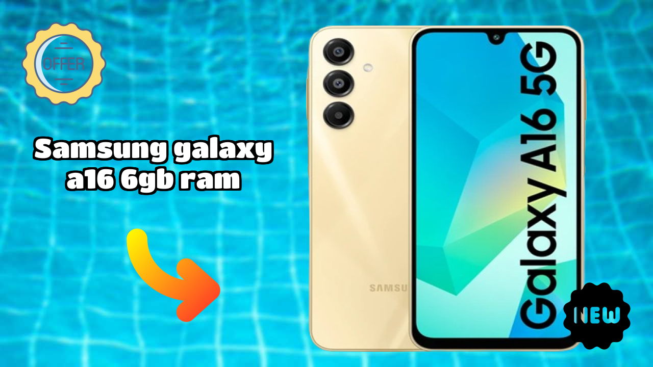 Samsung Galaxy A16 6GB RAM Processor Test: MediaTek Dimensity 6300 Speed Review