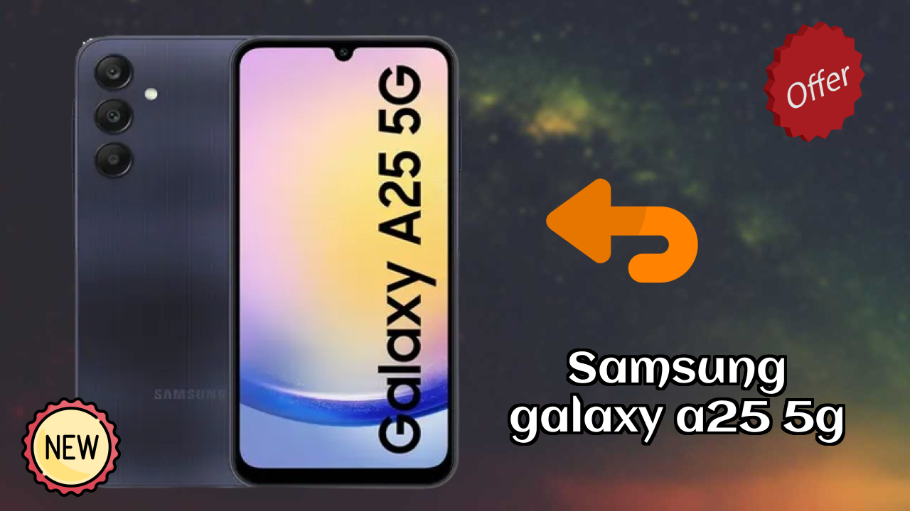 Samsung Galaxy A25 5G Display Quality: 6.5 Inches (16.51 Cm) Screen