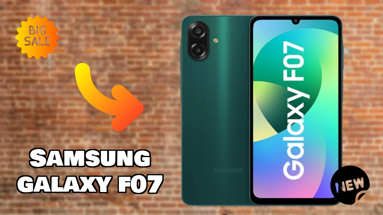 Samsung Galaxy F07 RAM Performance: 4 GB RAM Multitasking