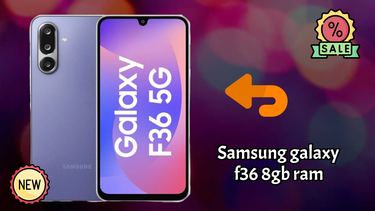Samsung Galaxy F36 8GB RAM Performance: 8 GB RAM Gaming Tested