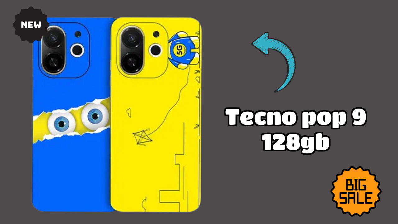 Tecno Pop 9 128GB Display Technology: IPS LCD Review