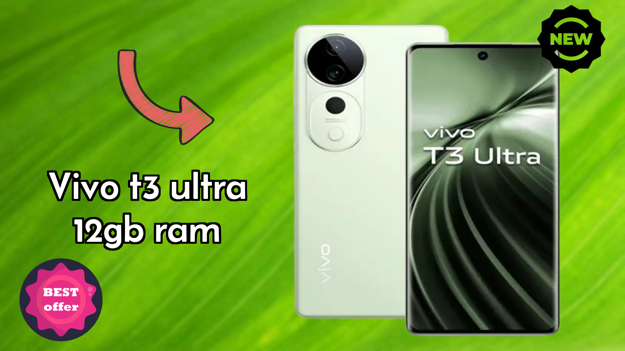 Is Vivo T3 Ultra 12GB RAM Good for Photography? 50 MP + 8 MP Rear Camera Review