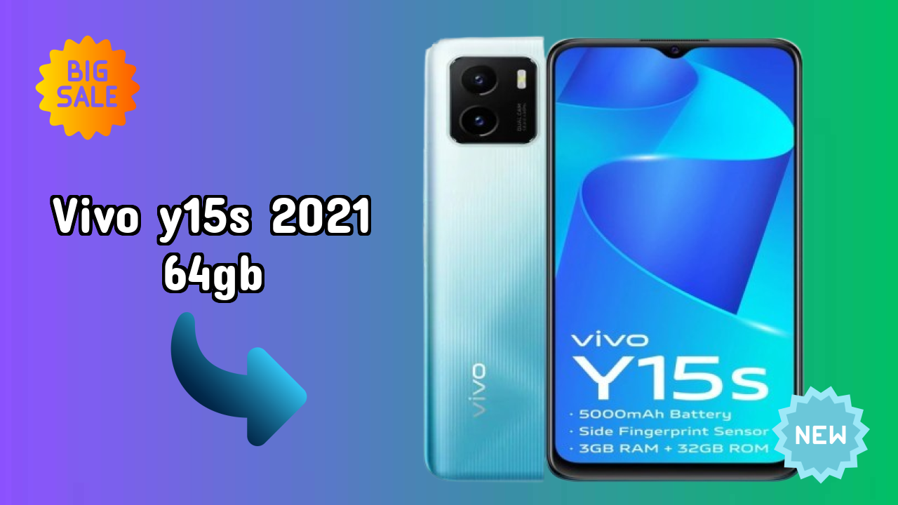 Vivo Y15s 2021 64GB at ₹13,900 - Complete Specifications List